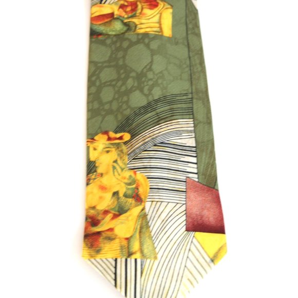 Vintage Picasso Sailor Necktie Cravat Unique Giftware Unisex - Picture 1 of 6